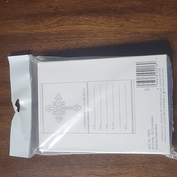 ✨️💲2️⃣ ✨️NEW- Communion Celebration Invitations (Pkg 20) - Picture 3 of 5